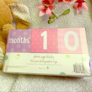 Baby photo age blocks